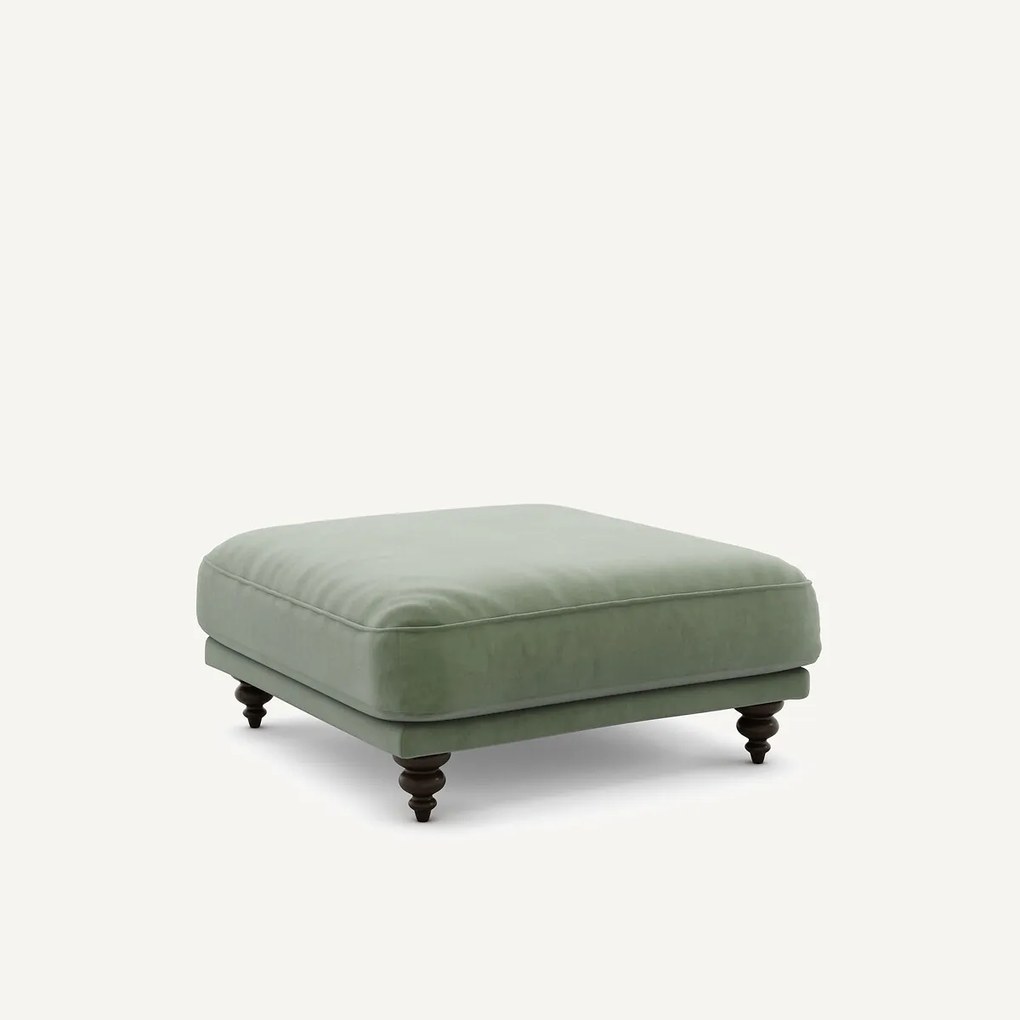 Voetenbank in fluweel, Lazare