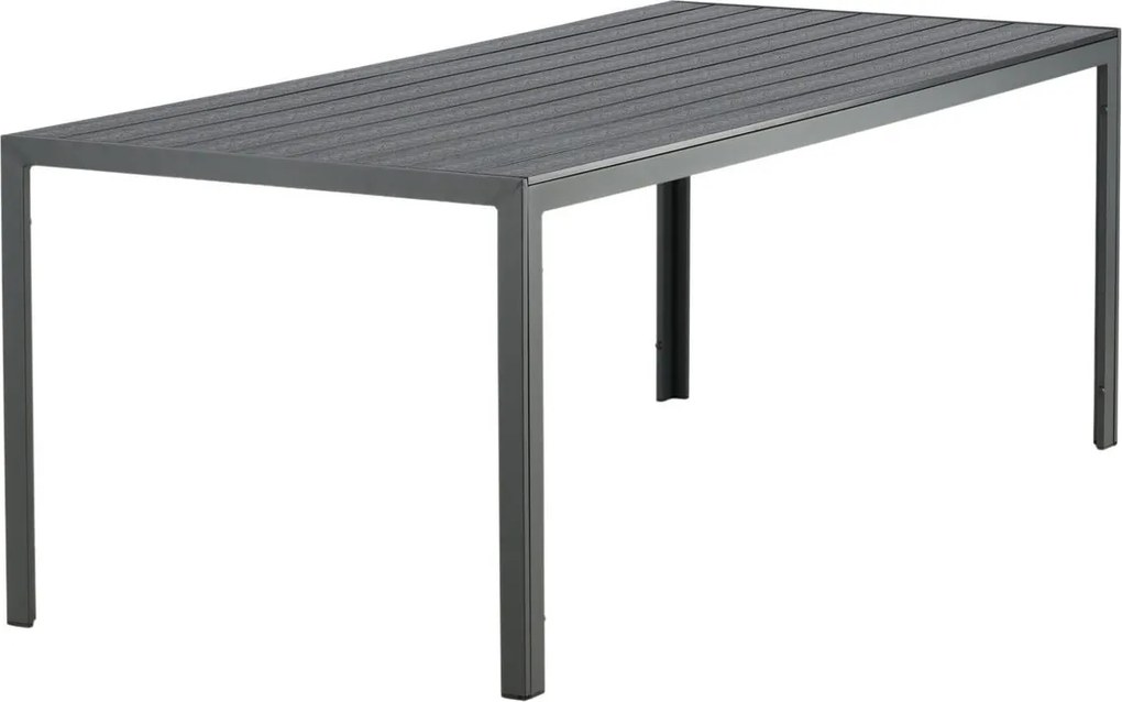 The Outsider Tuintafel - Toscane - Zwart - Alu/Polywood - 205x90 cm - The Outsider