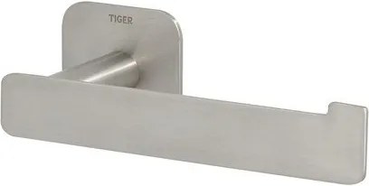Tiger Colar Toiletrolhouder rechthoek RVS geborsteld 1313930946