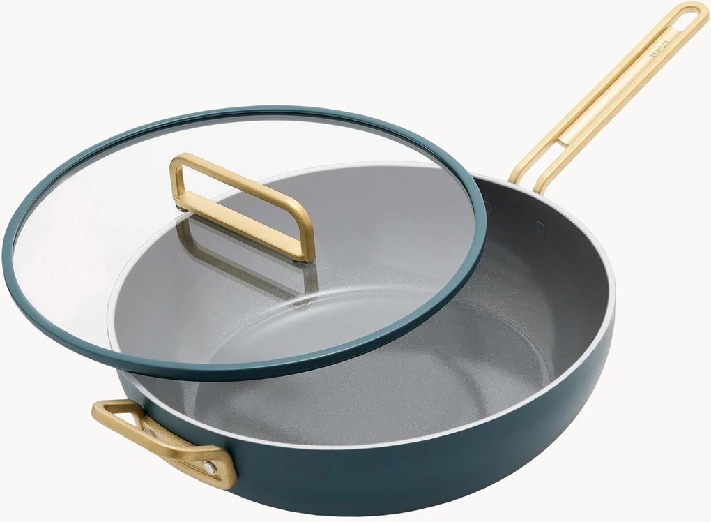 Braadpan Alu met deksel