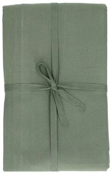 Tafelkleed rond, GOTS bio-katoen, tijm,Ø210CM