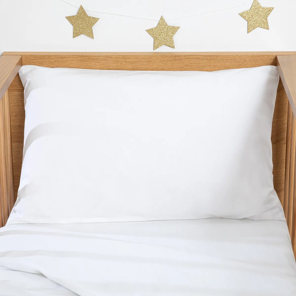 Kussensloop voor babybed, perkalkatoen