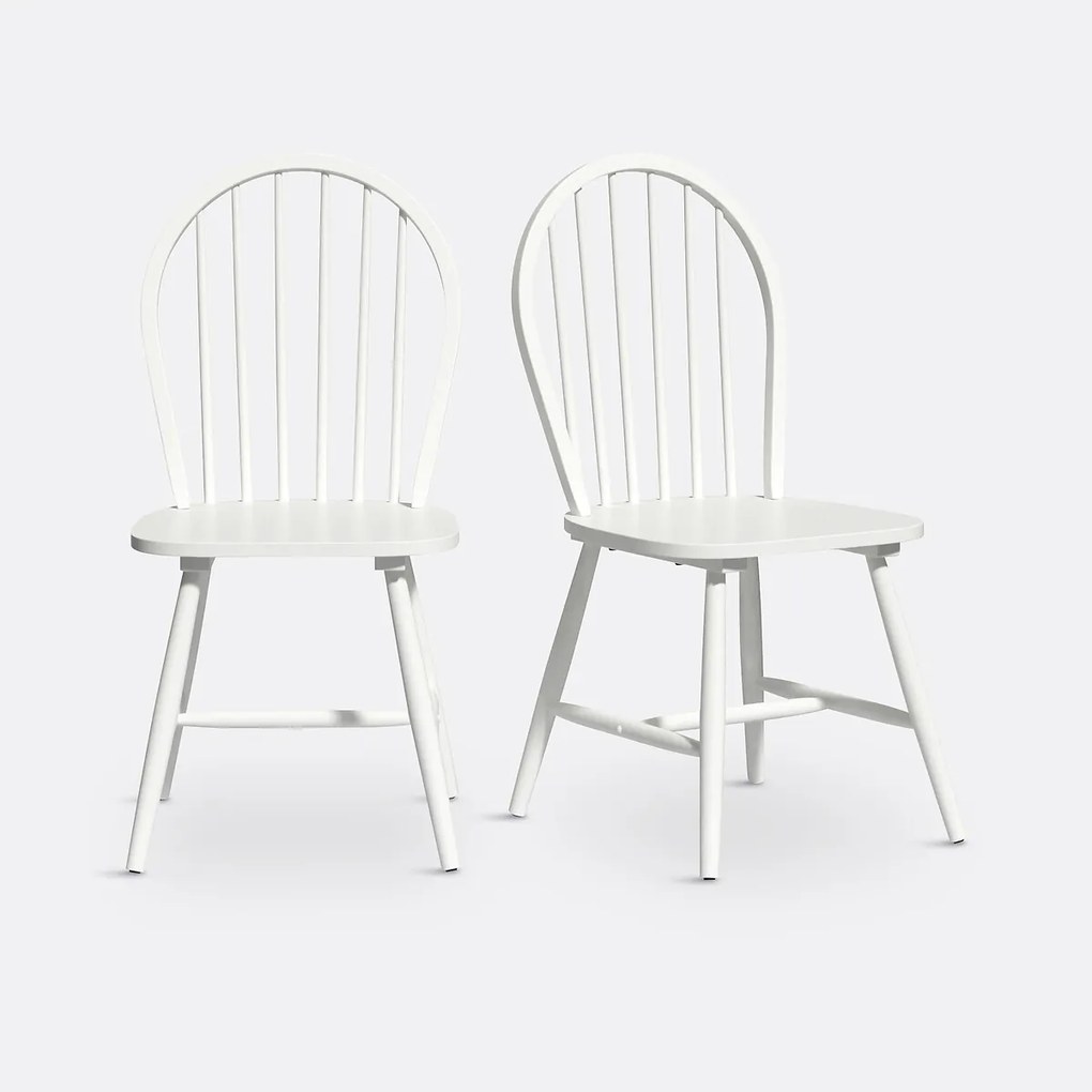 Set van 2 stoelen met spijlen, Windsor