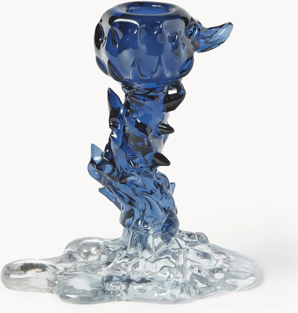 Kaarshouder Drip van glas