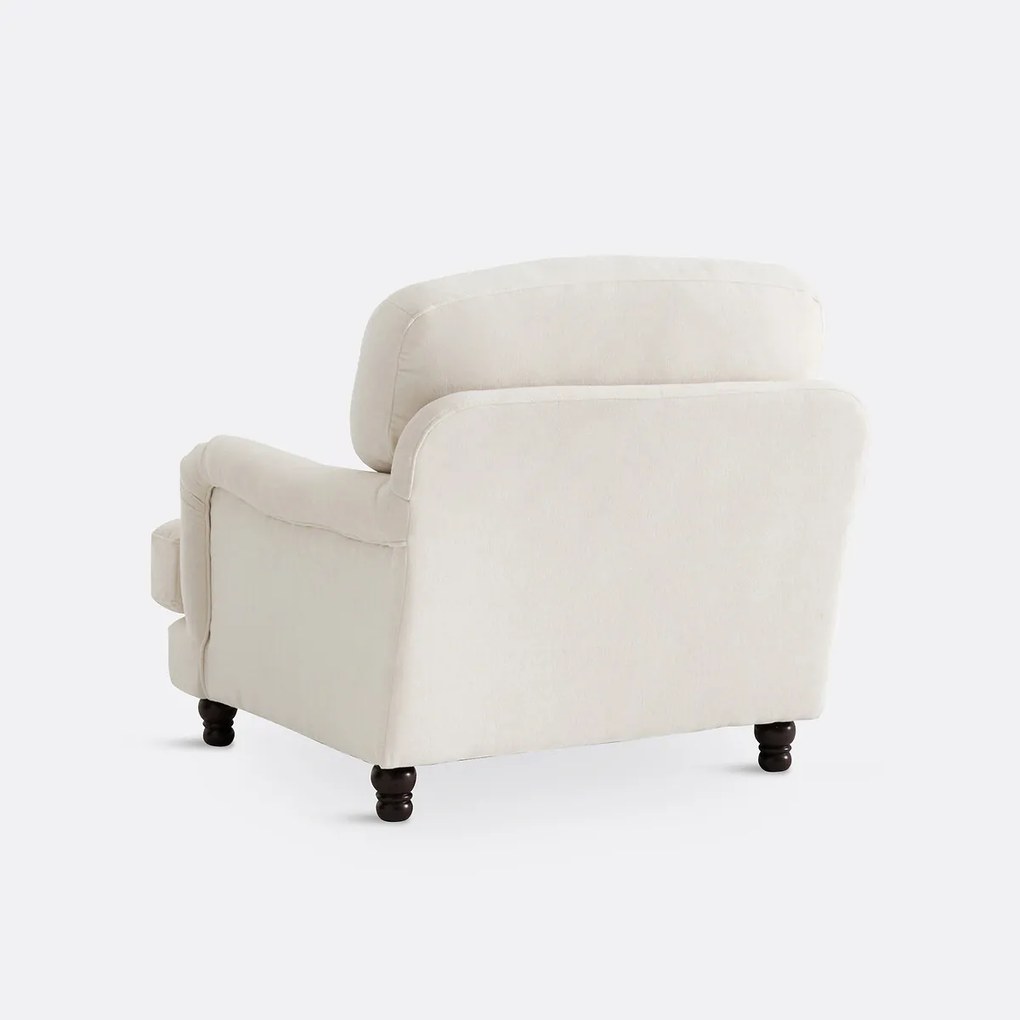 Fauteuil mêlee polyester, Noon