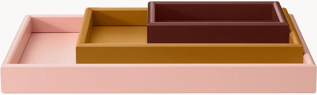 Decoratieve dienbladen Arrange, 3-delig