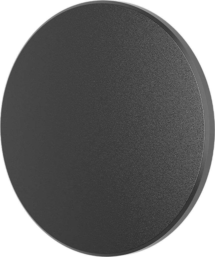 LED Wandlamp Brinton Plinto - Zwart 12x4,7cm