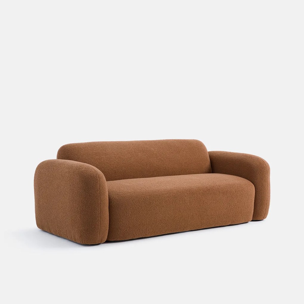 3-zits rechte bank, dikke badstof, Danilo