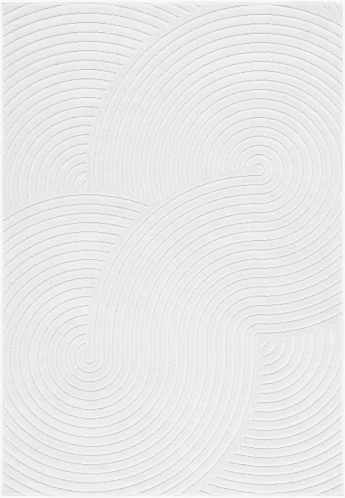 Handgeweven hoog-laag vloerkleed Selena