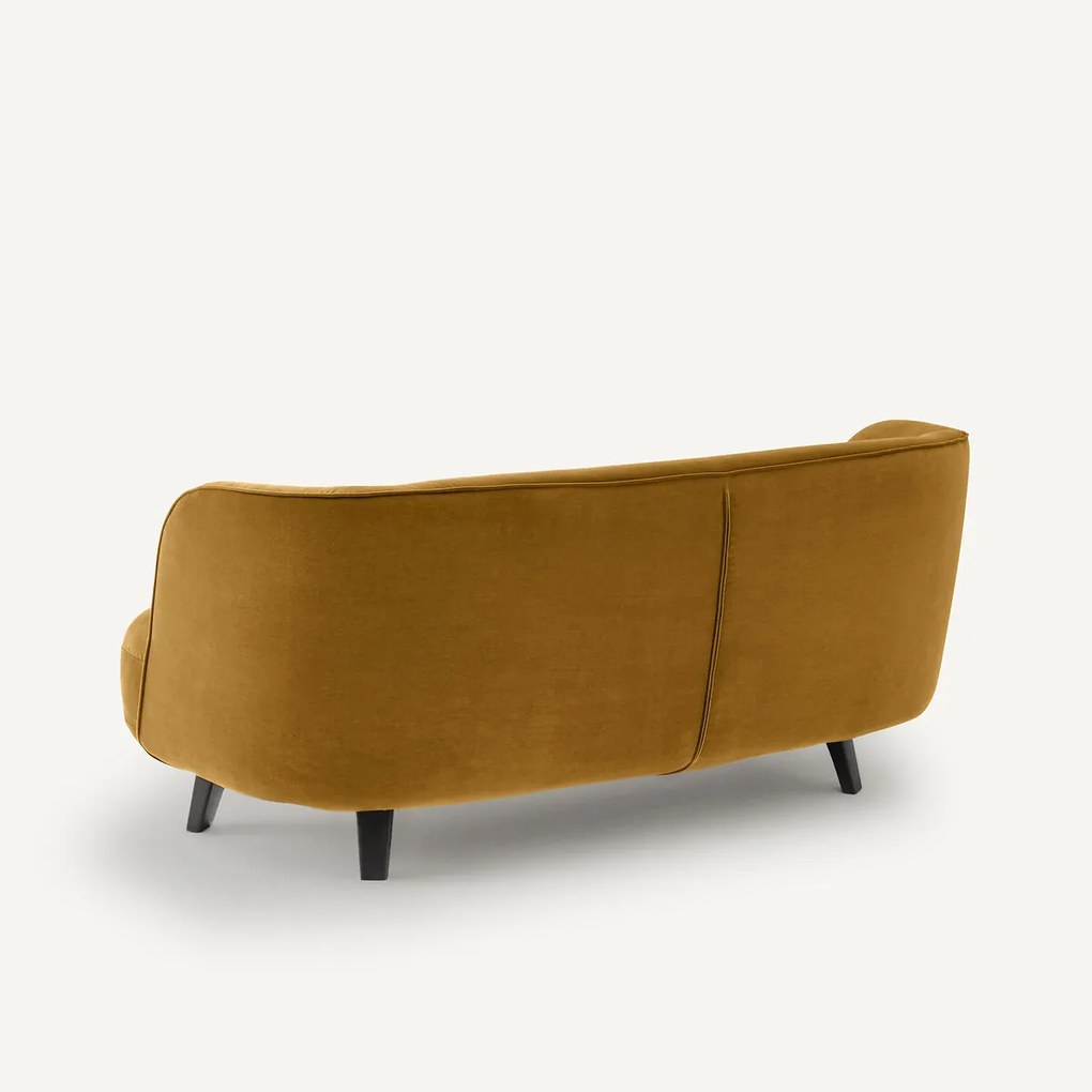 XS Sofa, in fluweel, ROSEBURY, ontwerp door Emmanuel Gallina