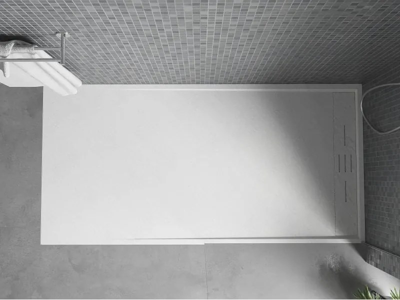 Mexen Amon rechthoekige douchetank SMC 140 x 70 cm, wit - 4F107014