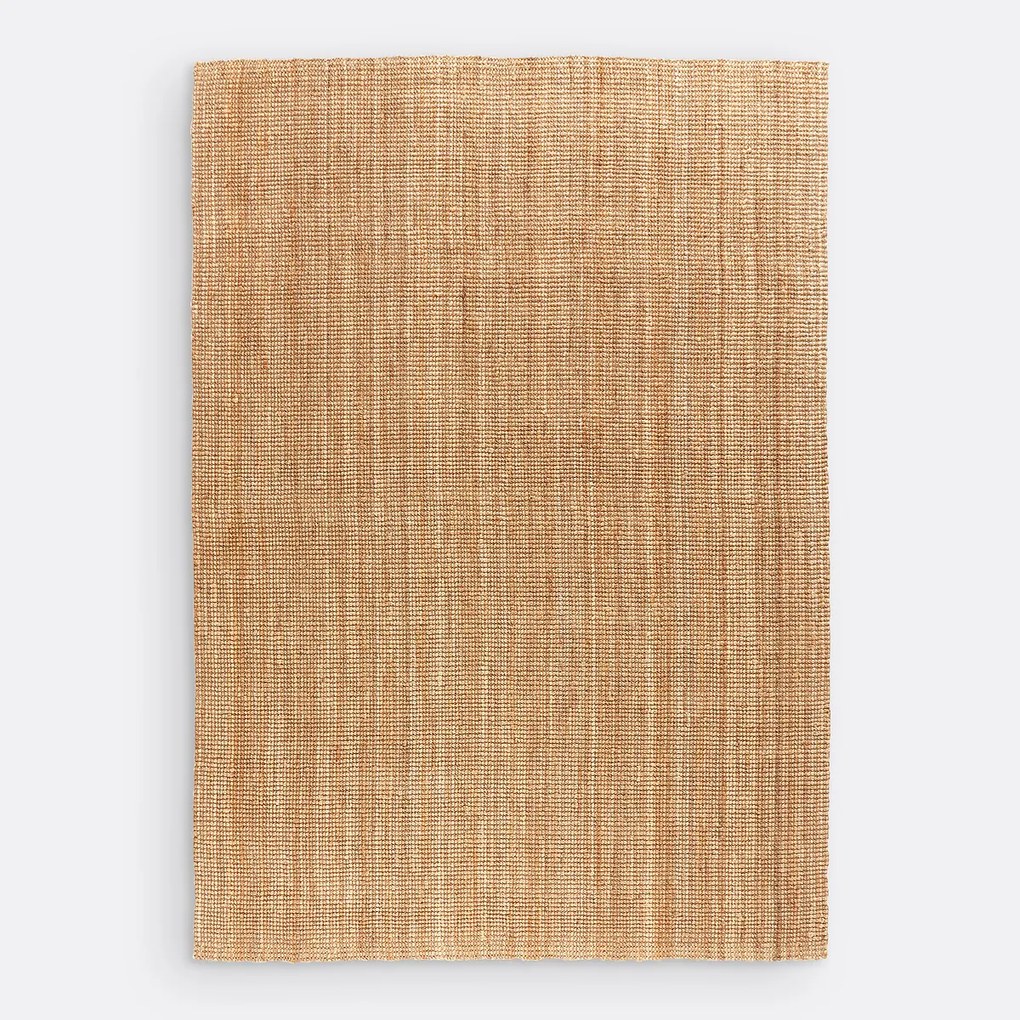 XL rechthoekig vloerkleed in jute, Aftas