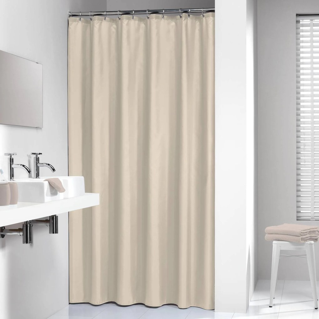 Sealskin Douchegordijn Vinyl Granada 200 x 120cm Beige