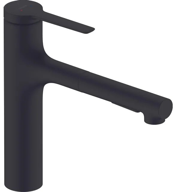 Hansgrohe Zesis keukenkraan 160 2jet matzwart 74822670