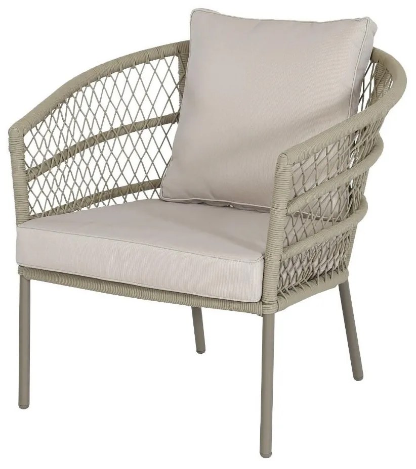 The Outsider Stoel-bank Loungeset - Rennes - Aluminium Rope - Antraciet - The Outsider