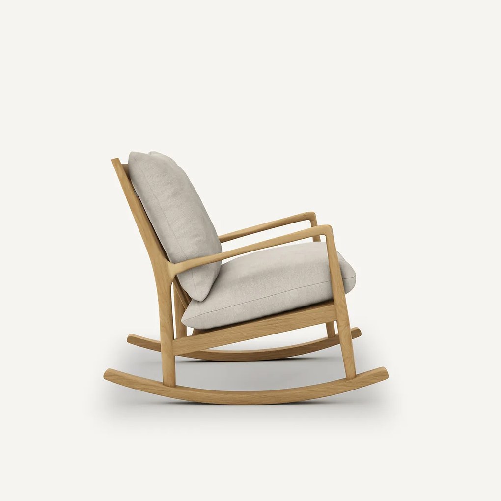 Rocking-chair 100% linnen, Dilma