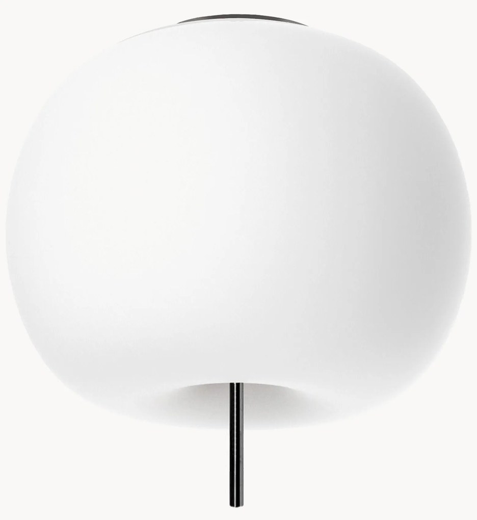 Dimbare plafondlamp Kushi, mondgeblazen