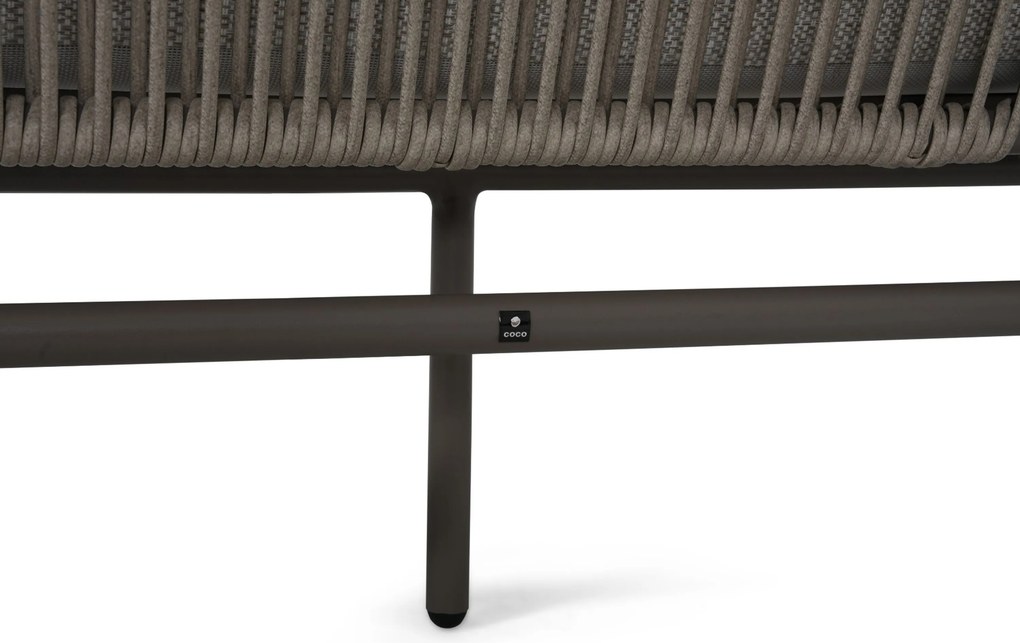 Stoel en Bank Loungeset 4 personen/5 personen Rope Taupe Coco Livo