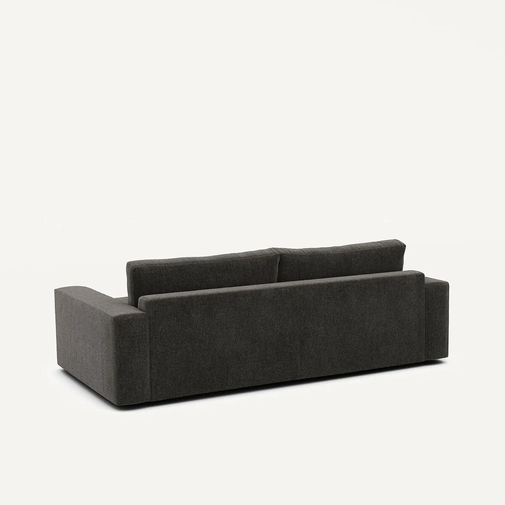 Slaapbank in chenille fluweel, Skander