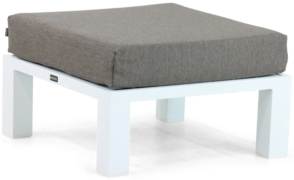 Hoek loungeset 5 personen Aluminium Wit Lifestyle Garden Furniture Luca