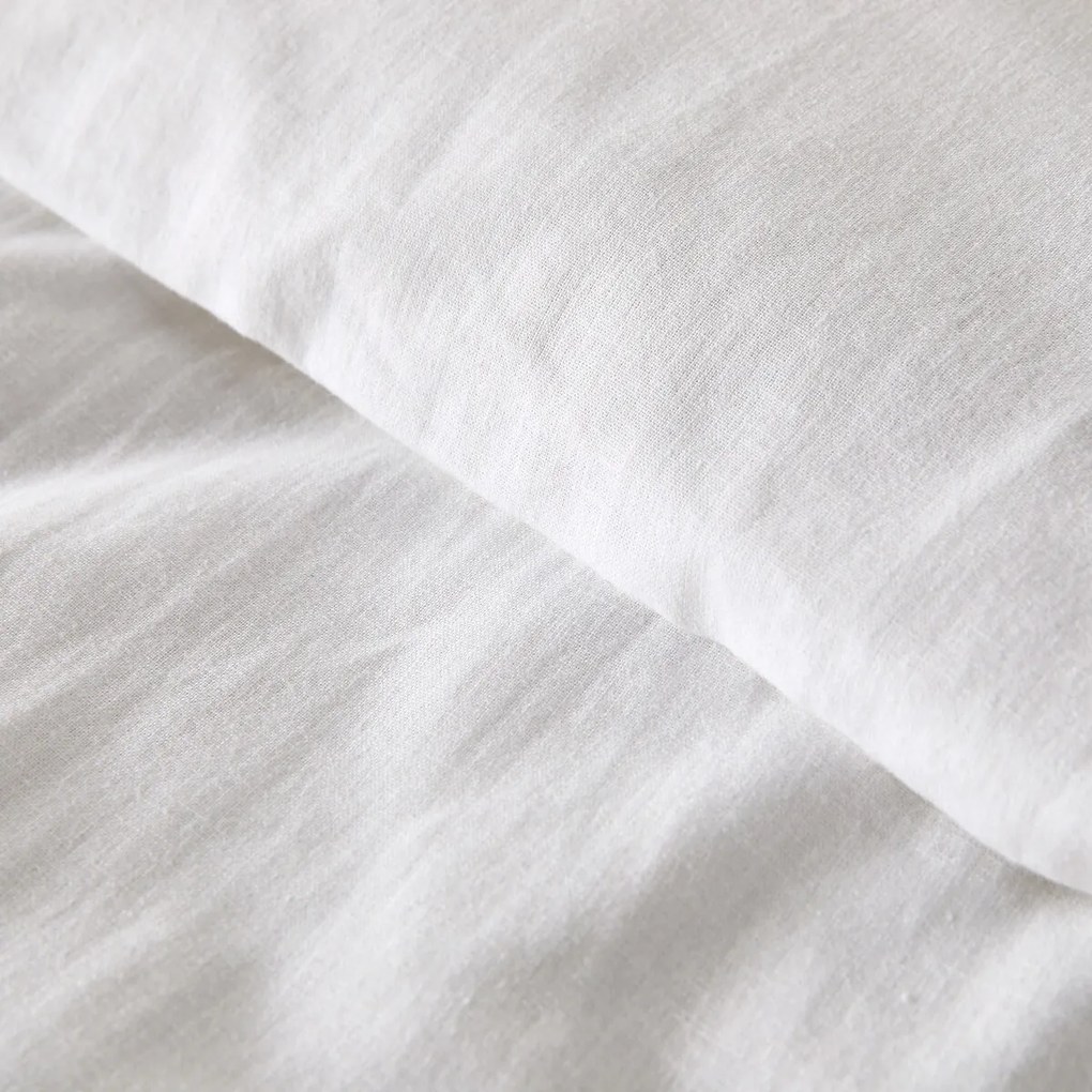 Dekbedovertrek in katoen/gewassen linnen, Marnie