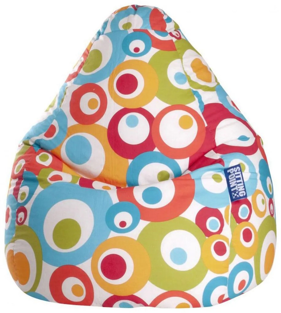 Kinder Zitzak BeanBag Malibu L - Blauwgroen