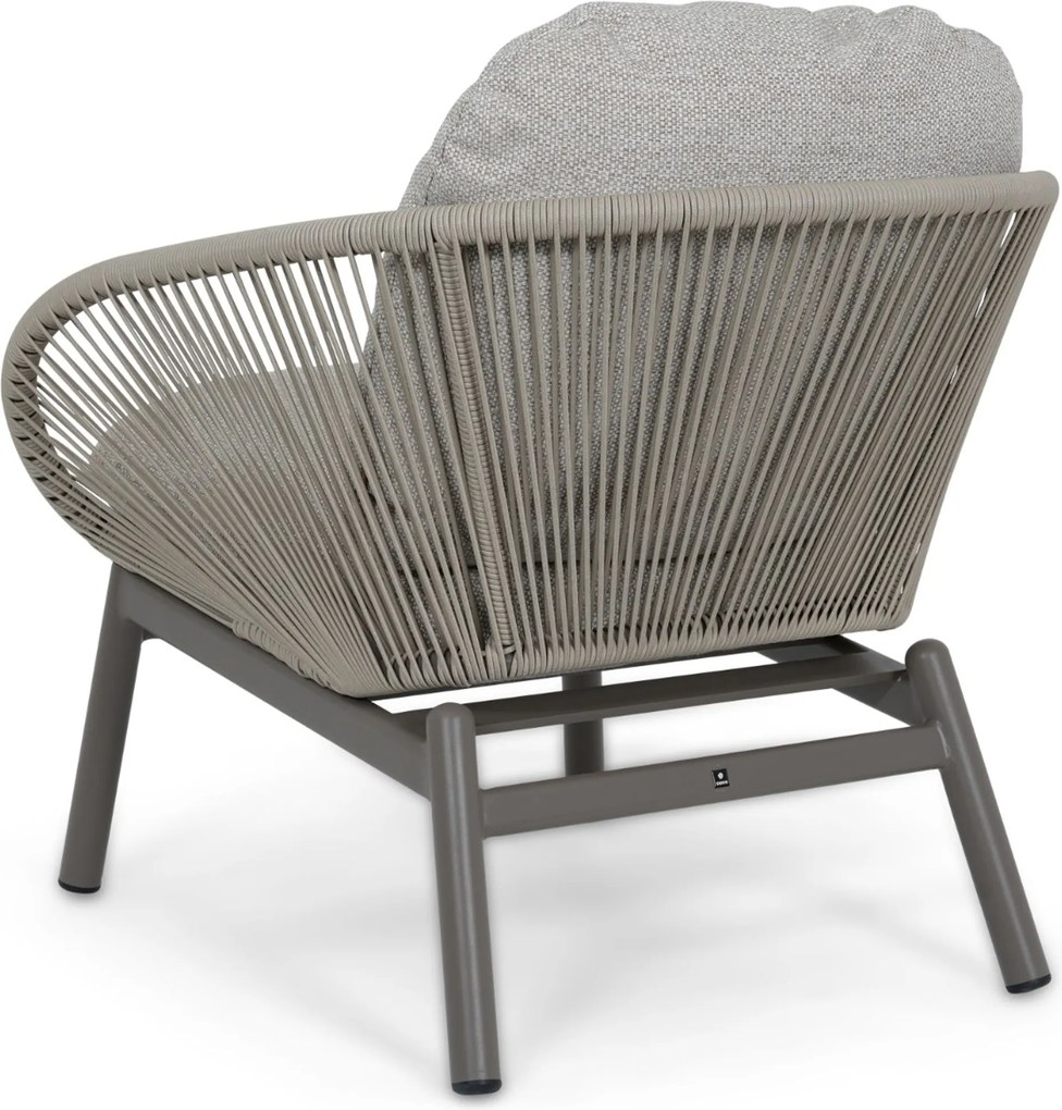 Tuinstoel Rope Taupe-naturel-bruin Coco Dune