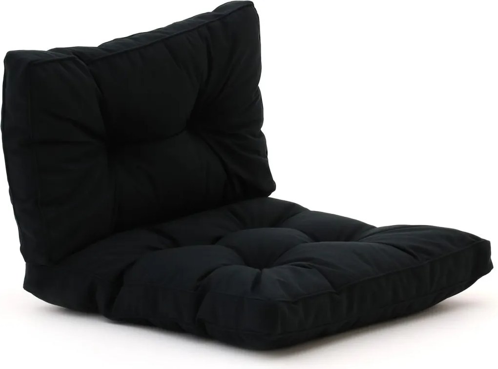 Loungekussen Tuin | Zwart  | Dralon | Madison | 73x43cm | Kees Smit Tuinmeubelen