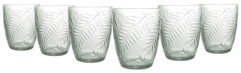Villa D'Este Home Tivoli | Set van 6 drinkglazen Jungle