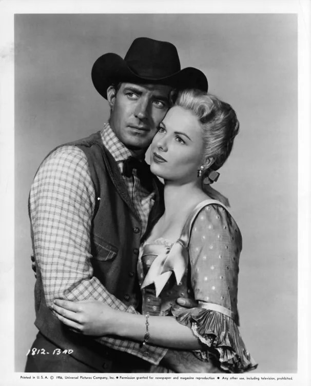 Foto Jock Mahoney And Martha Hyer In, Archive Photos