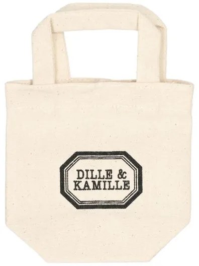 Tas Dille&amp;Kamille mini, bio-katoen, 12 x 12 cm