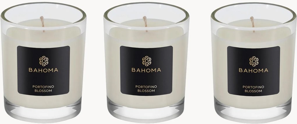 Reiskaarsenset (Pearl Portofino Blossom), 3-delig