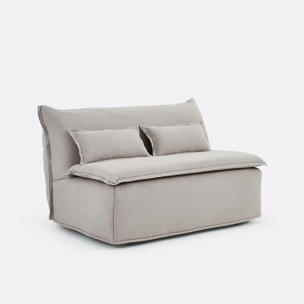 Bankstel BZ polyester mix, mousse 10 cm, Olona