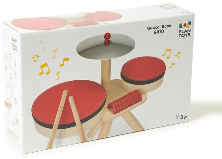 Plantoys Musical Band speelgoed drumstel
