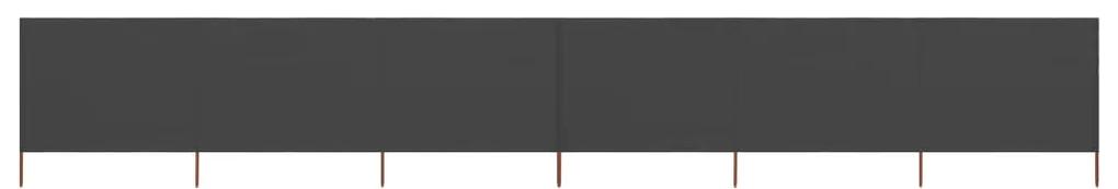 vidaXL Windscherm 6-panelen 800x120 cm stof antraciet