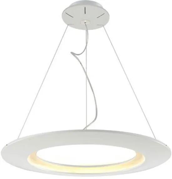 LED Plafondlamp - Plafondverlichting - Concepty - 41W - Natuurlijk Wit 4000K - Wit Aluminium