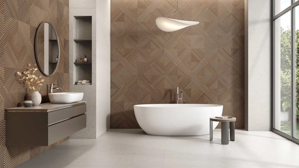 Valence Aguilar vloertegel 60x60cm bruin gerectificeerd