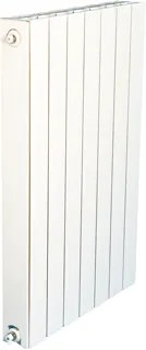Oscar DE LUXE radiator (decor) aluminium wit (hxlxd) 1446x504x93mm