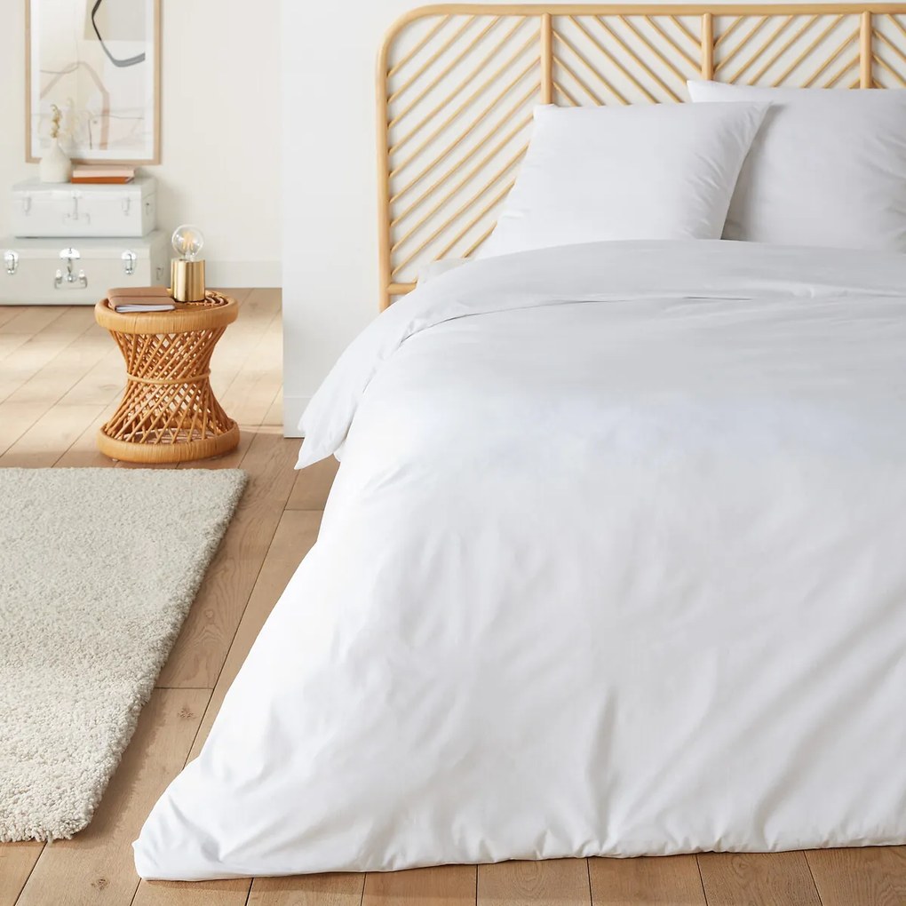 Dekbedset in katoen, vierkante kussensloop