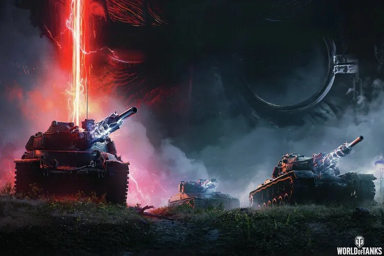 Ilustratie World of Tanks - Waffentrager, WOT