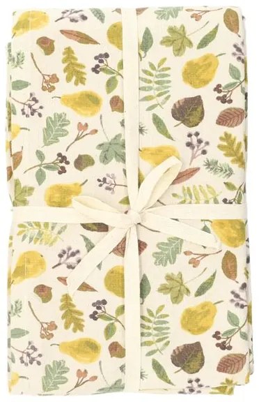 Tafelkleed, GOTS bio-katoen, perenoogst,Ø180 cm