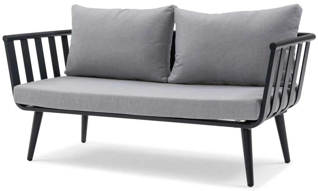 Stoel en Bank Loungeset 5 personen Aluminium Grijs De Laan Projects