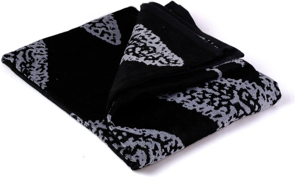 Strandlaken Velour – 100% katoen – 90×160 – star black