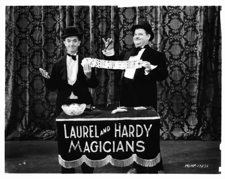 Foto Stan Laurel And Oliver Hardy In, Archive Photos