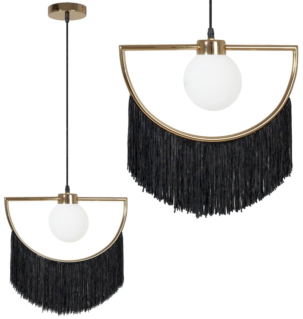 PLAFONDLAMP GOUD HANGEND APP968