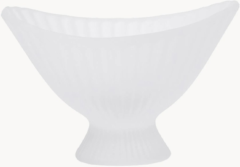 Mondgeblazen decoratieve schaal Fountain, B 19 cm