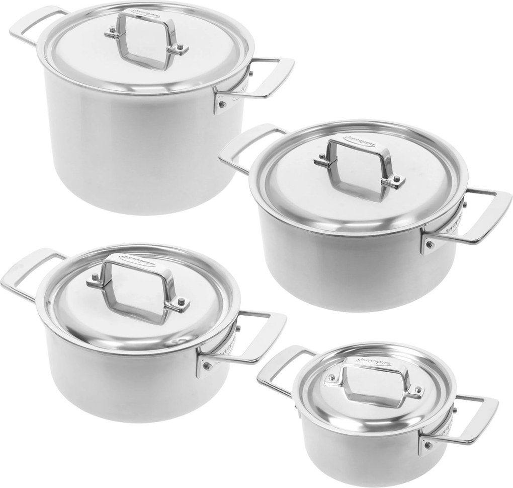 Demeyere Essential 5 Pannenset, 4-delig, met soeppan (20cm) - Essential 5 - Demeyere