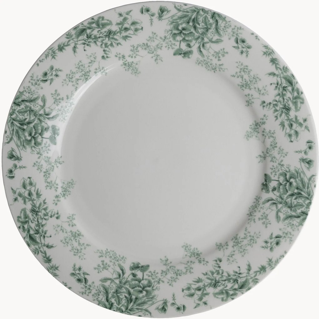 Porseleinen dinerborden Thurston Bloom, 4-delig