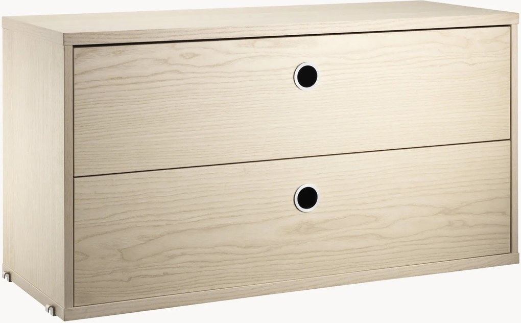 Kast String System met lades, B 78 x D 30 cm