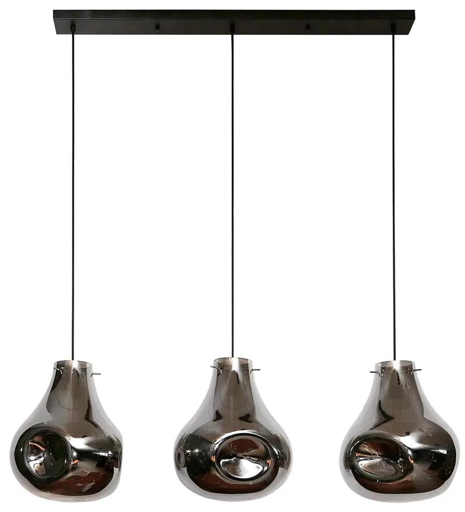 Druppel Hanglamp Gebogen Glas